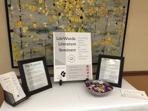 LifeWords Literature Seminars Display 